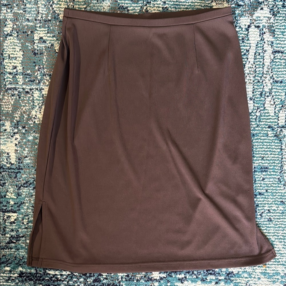 Brown Skirt Express Tricot size M (C15)